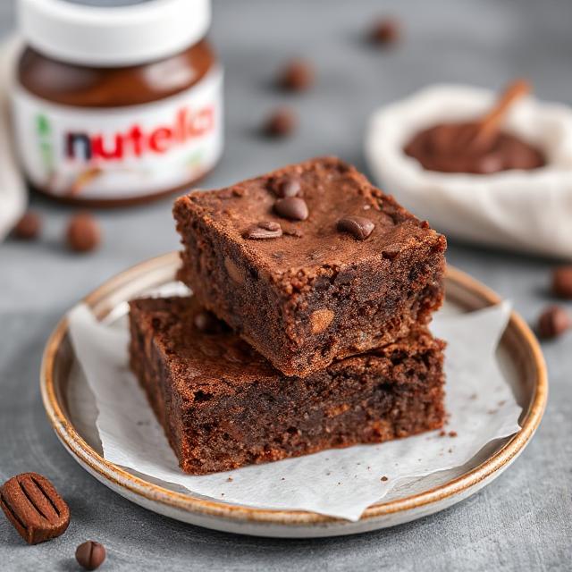 Decadent Nutella Brownie – A Chocolate Lover’s Dream